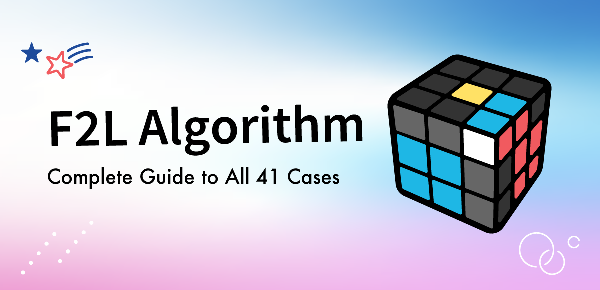 【Complete Guide】Understanding All 41 F2L Cases with Illustrations｜Cube Quest